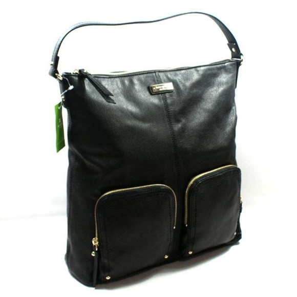 kate spade Handbags - KATE SPADE GINNIFER LA CASITA BLACK LEATHER